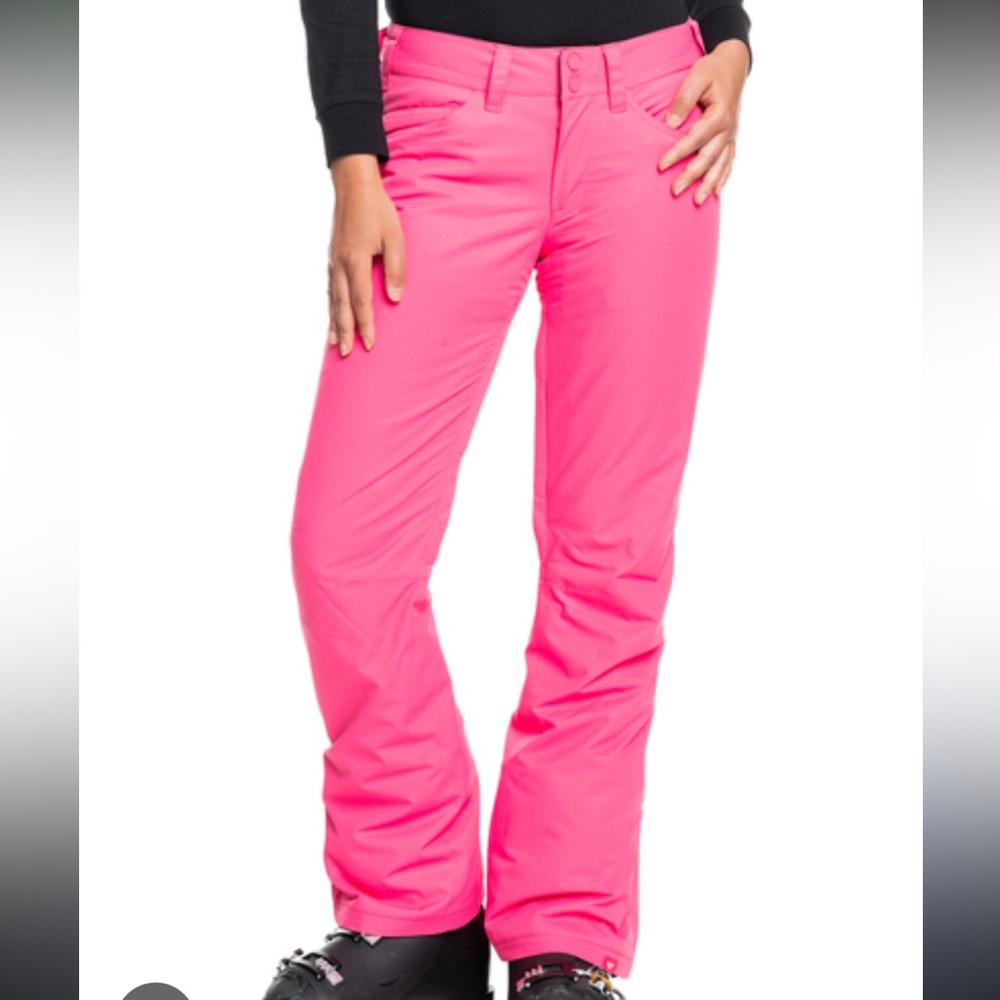 Roxy pink backyard snow pants